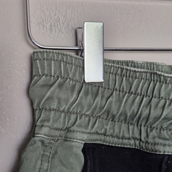 Derek Lam 10 Crosby Resortwear Two-Tone Modest Cotton Terry Pull-On Shorts S - Picture 4 of 8